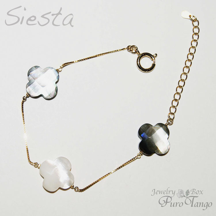 シェル マザーパール 黒蝶貝 白蝶貝 ブレスレット 商品詳細｜天然石