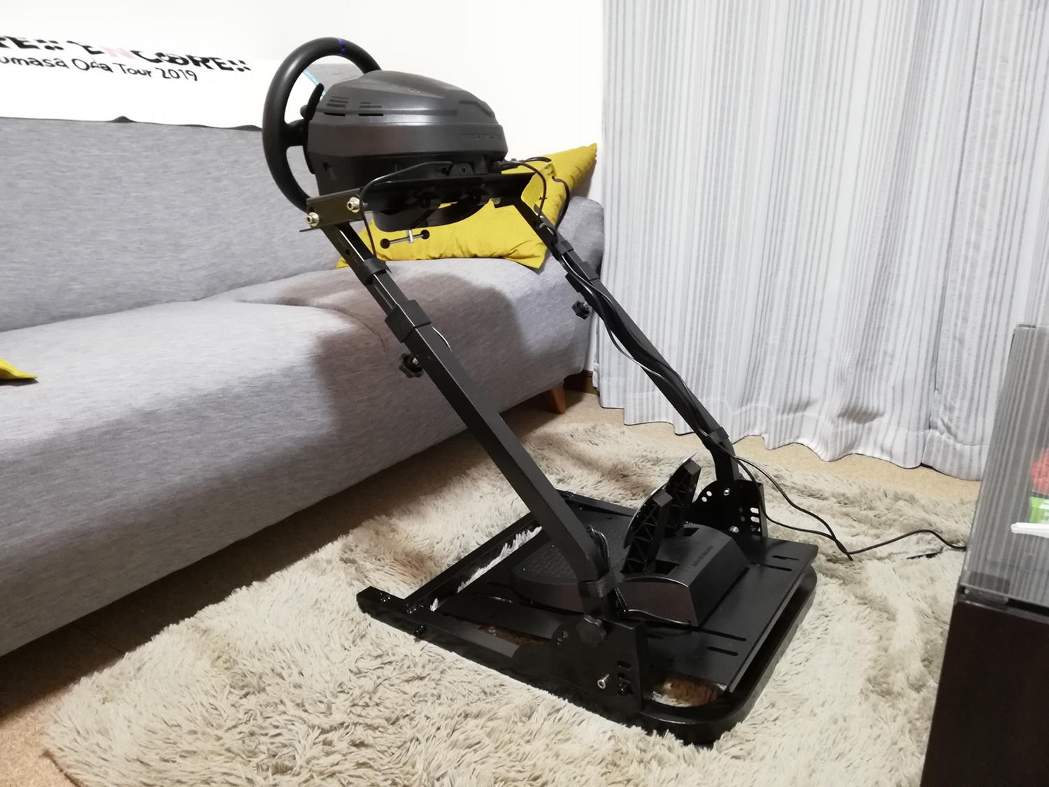 レーシングホイールスタンド購入からのシート購入 - PUSH!PUSH!PUSH!.net