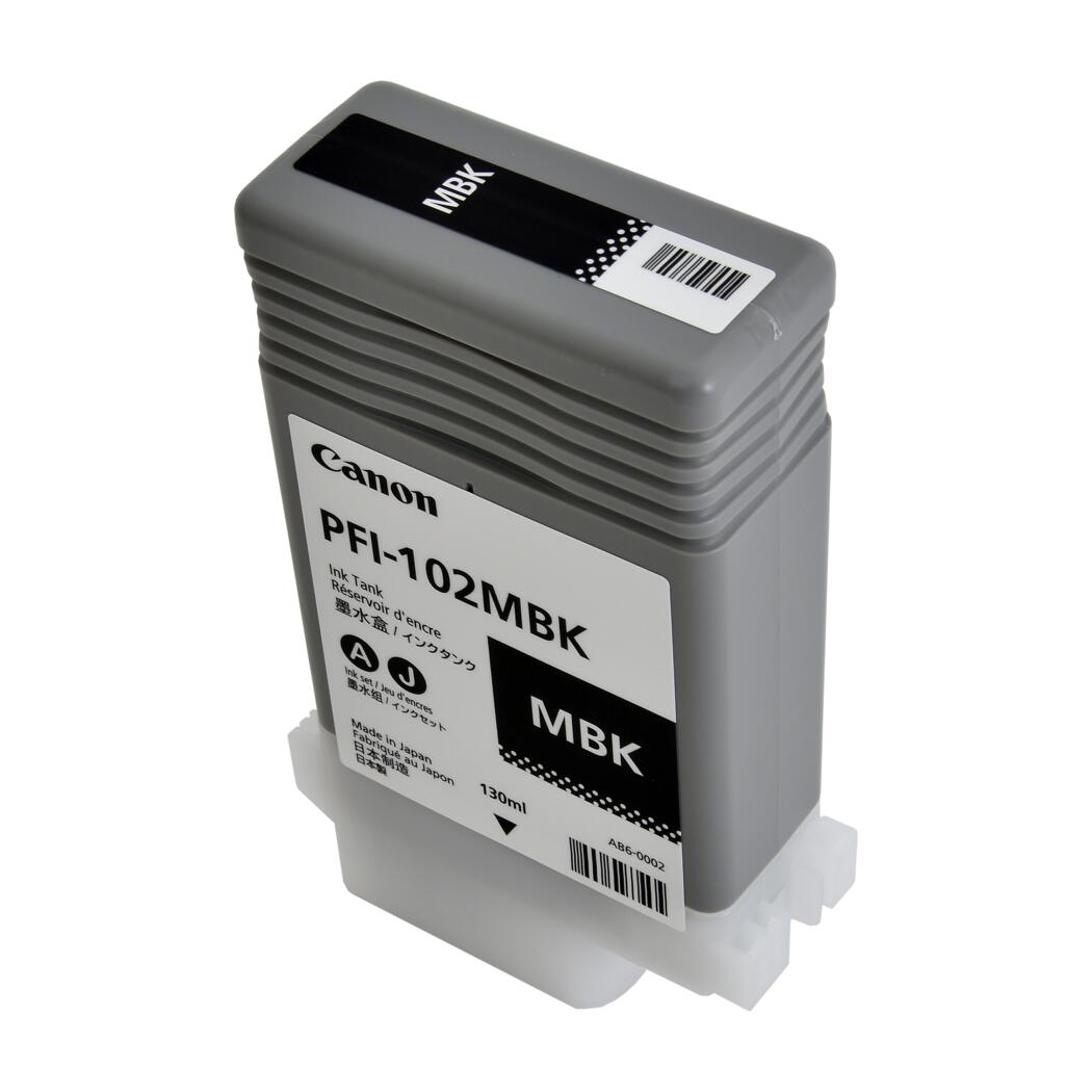 Canon PFI-102MBK (0894B001) Matte Black Inkjet Cartridge (Tank