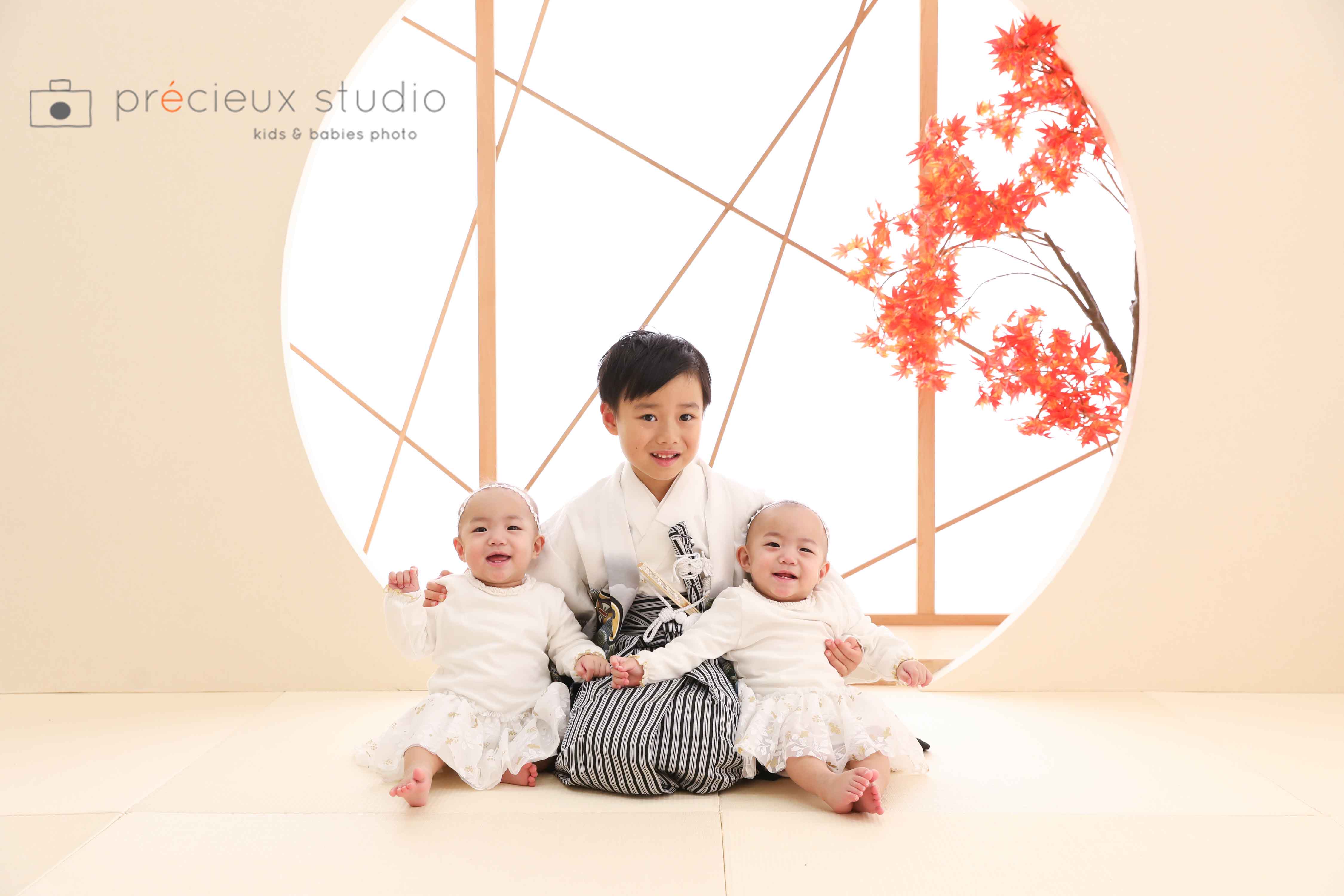 双子ちゃんとしっかり者のお兄ちゃん！ ｜店舗ブログ｜プレシュスタジオ