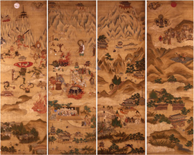 富山県／綜覧・立山曼荼羅―絵で知る立山信仰の世界｜富山県水墨美術館