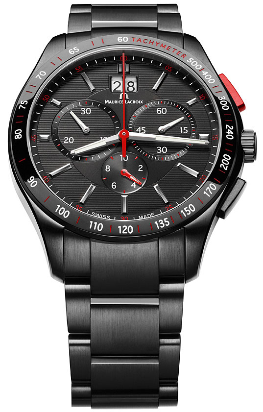 mi1028-ss002-330 Maurice Lacroix Miros Quartz Chronograph Mens Watch