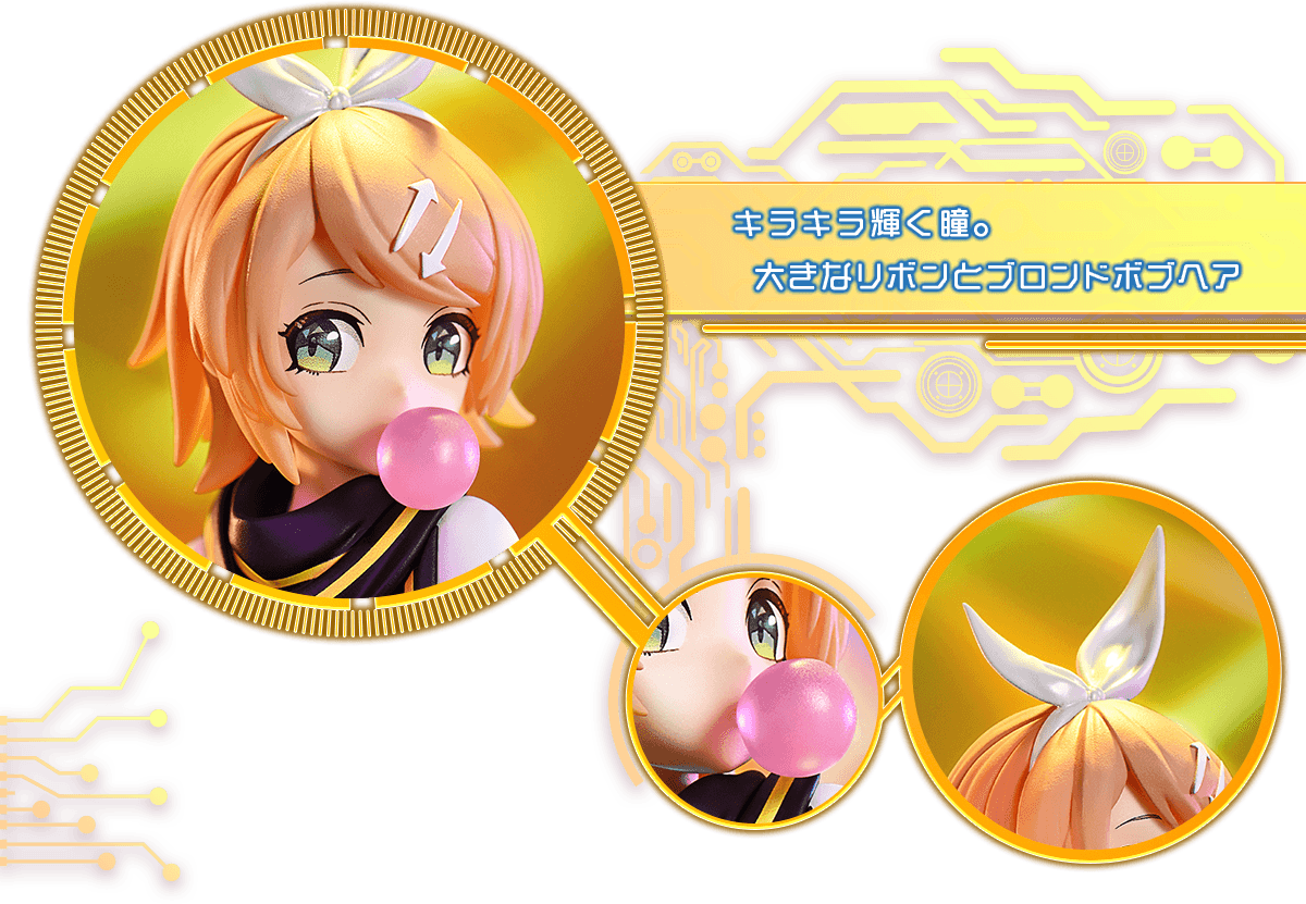 PRISMA WING piapro 鏡音リン Art by lack 1/7 スケール完成品