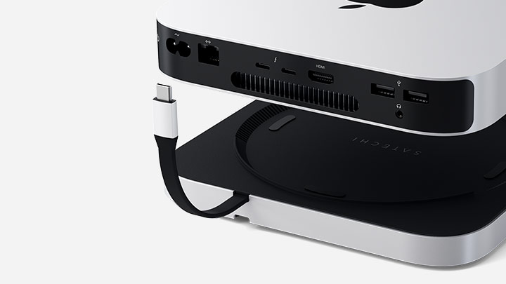 Satechi Stand & Hub for Mac Mini/Studio with NVMe SSD Enclosure