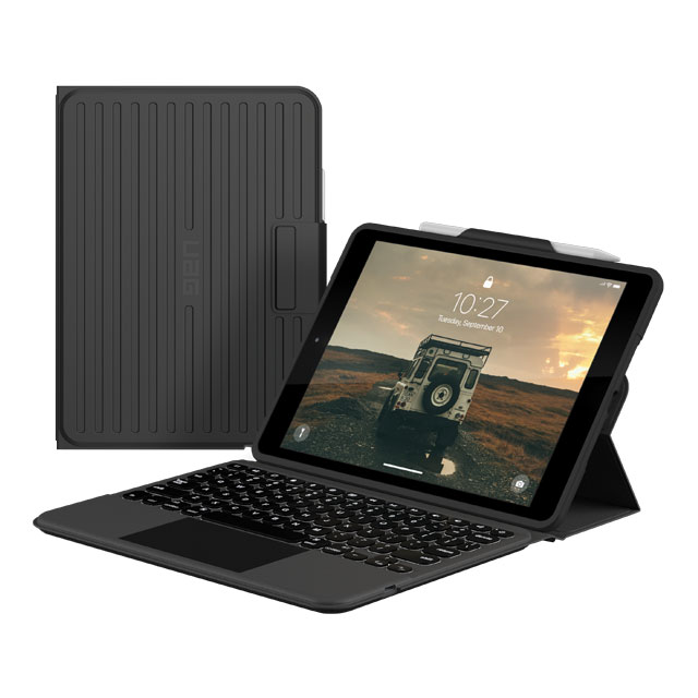 UAG iPad(第9/8/7世代)用トラックパッド搭載Bluetoothキーボード付