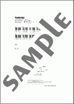 楽譜一覧】ポール・マッカートニー ピアノ(歌詞 & コード) - ヤマハ