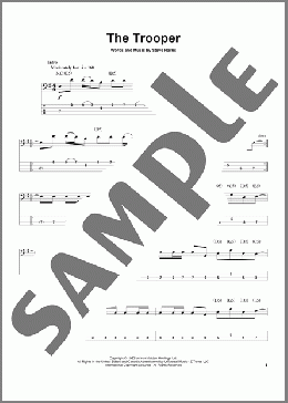 楽譜一覧】アイアン・メイデン - ヤマハ「ぷりんと楽譜」