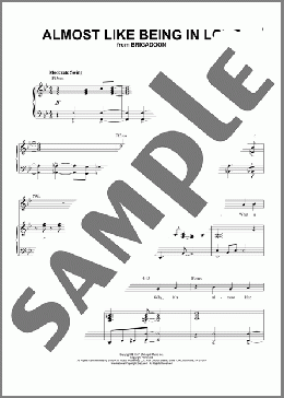 合唱/ボーカル楽譜】Almost Like Being In Love [Jazz version] (arr