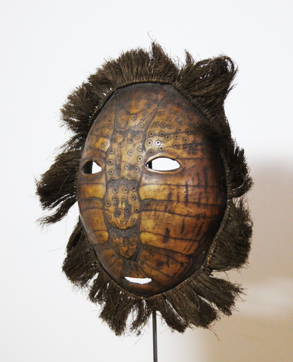 Proantic: Bwami Mask In Tortoise Shell