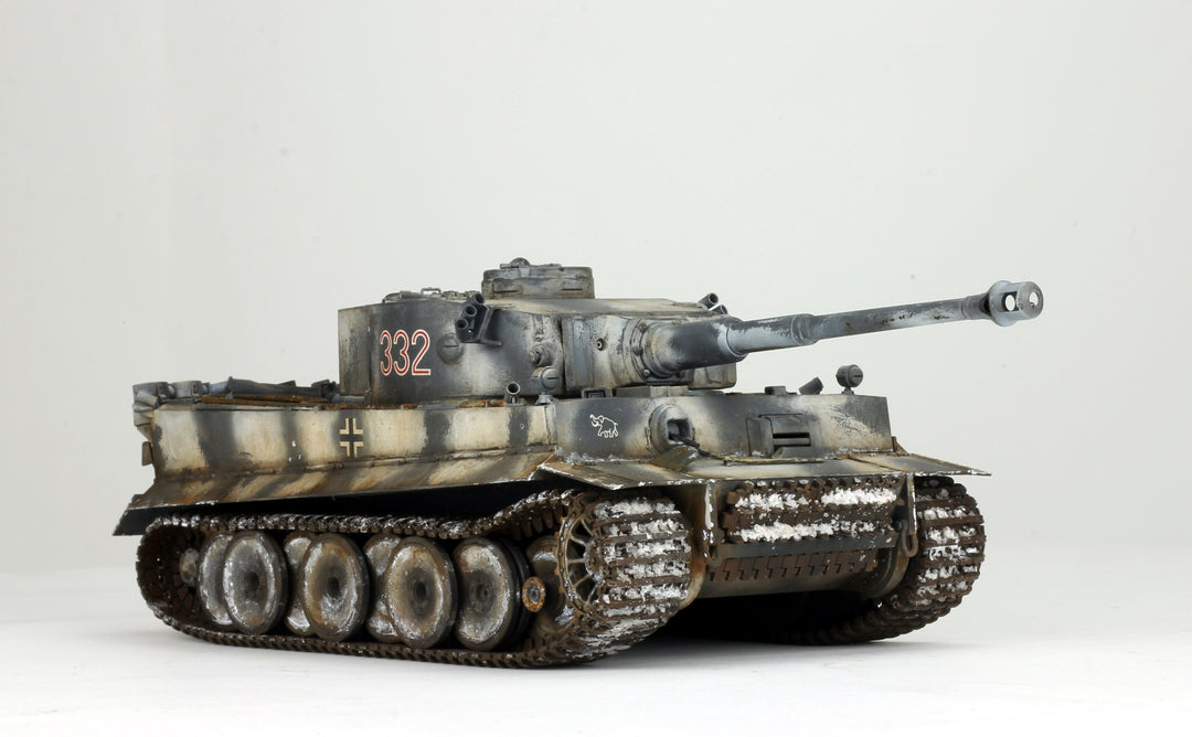 ProBuilt Model 1:35 Tiger I Winter Camouflage WW2 – ProBuiltModel