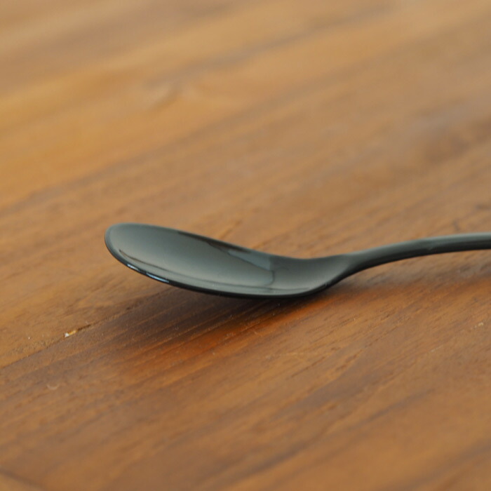 高桑金属 豆腐スプーン TofuSpoon kaku kuro | 食器と料理道具の専門店