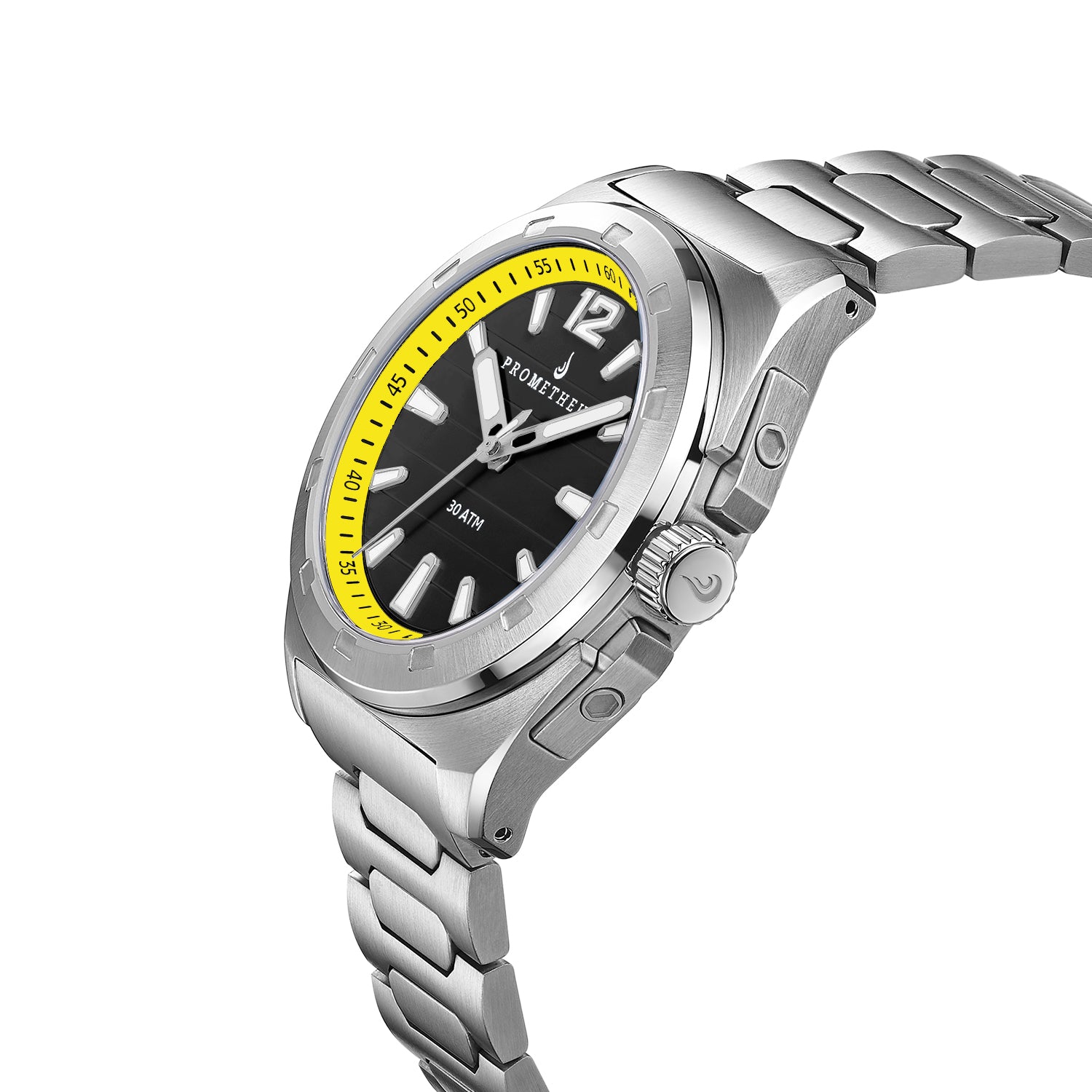 Prometheus Jamanta Black Dial No Date Miyota 9039 – Prometheus