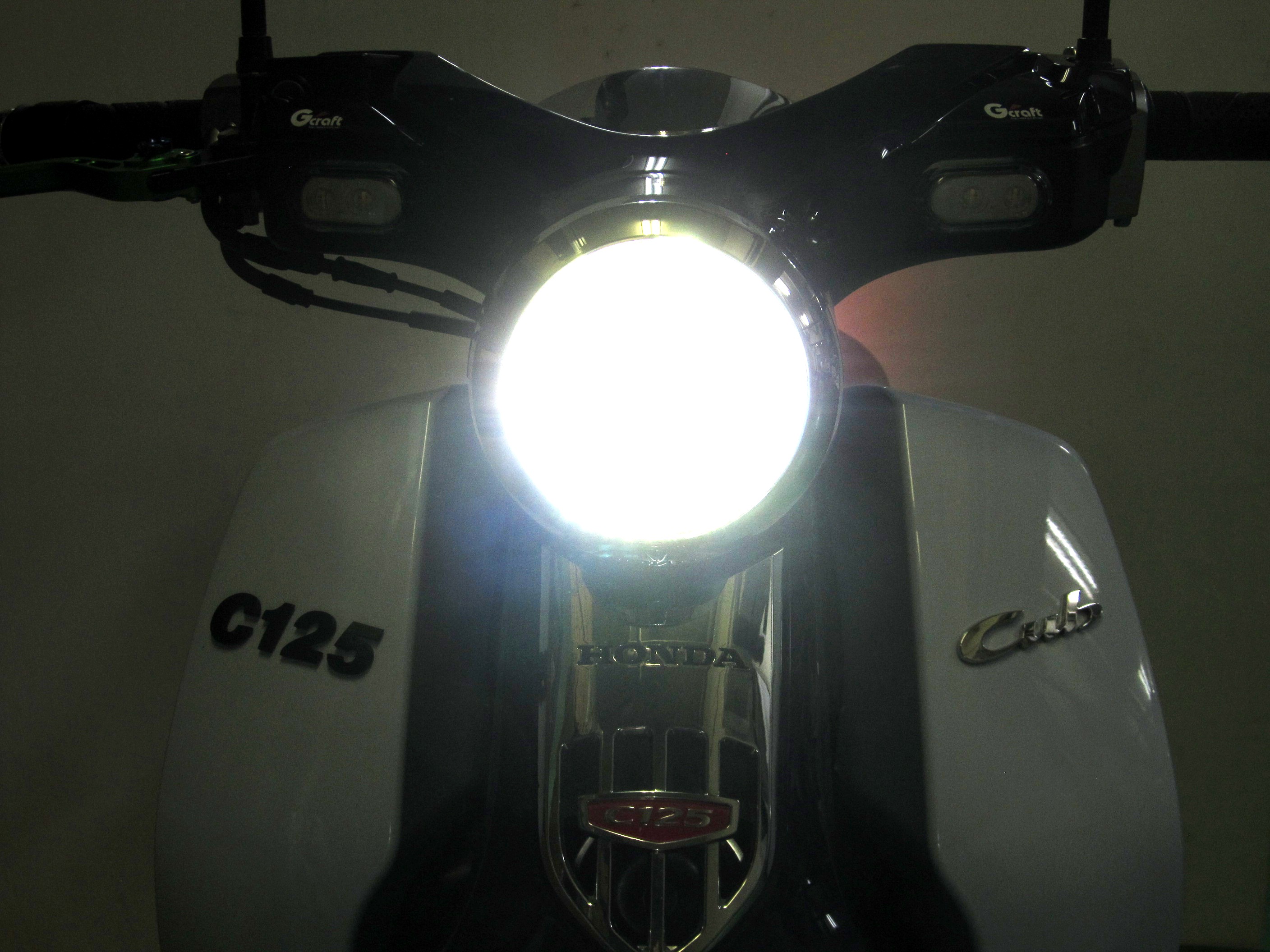 LEDマルチリフレクターヘッドライトkit HONDA スーパーカブC125 ['18