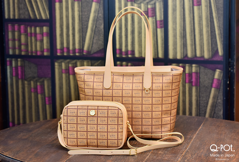 サックリと香ばしく焼き上げた「ビスケット」トート＆ショルダーバッグ