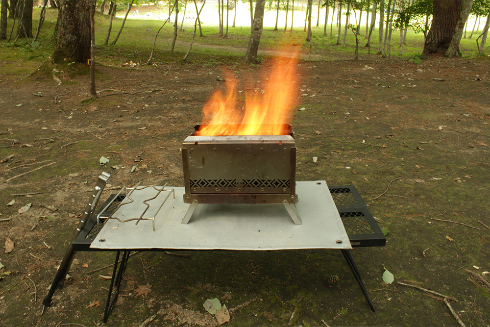 ステンレスファイヤーピット3219｜BON FIRE｜Qualz[クオルツ]