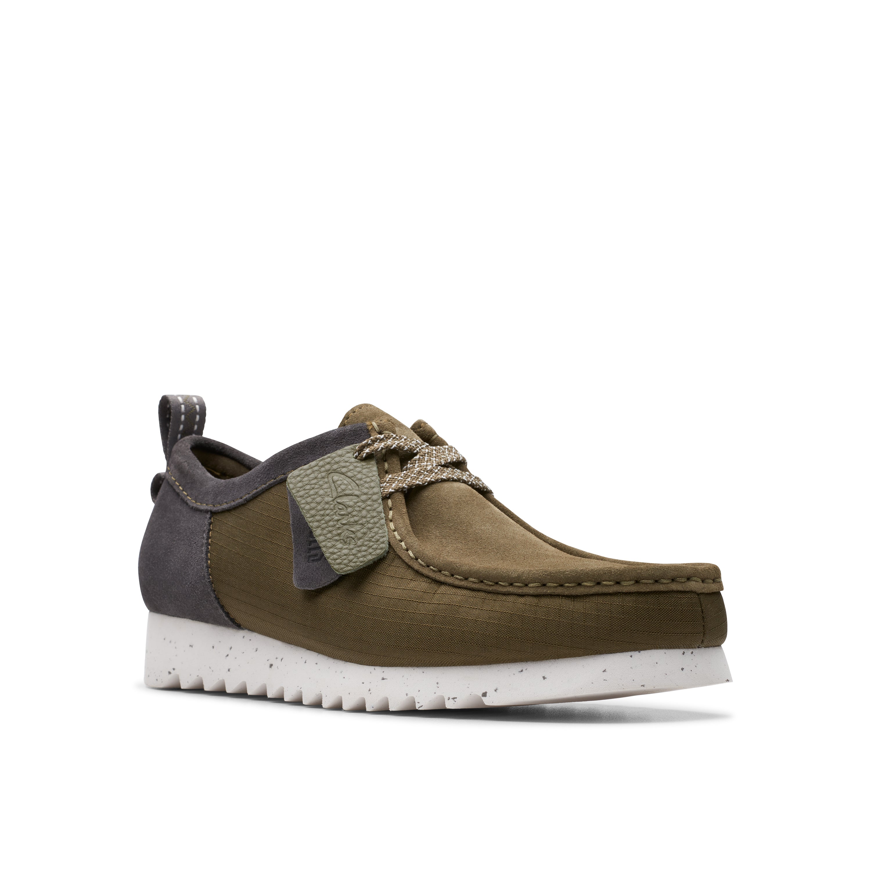 Wallabeeftrelo Olive Combi – Quarks Shoes