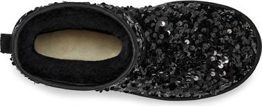 Classic Mini Chunky Sequin Black – Quarks Shoes