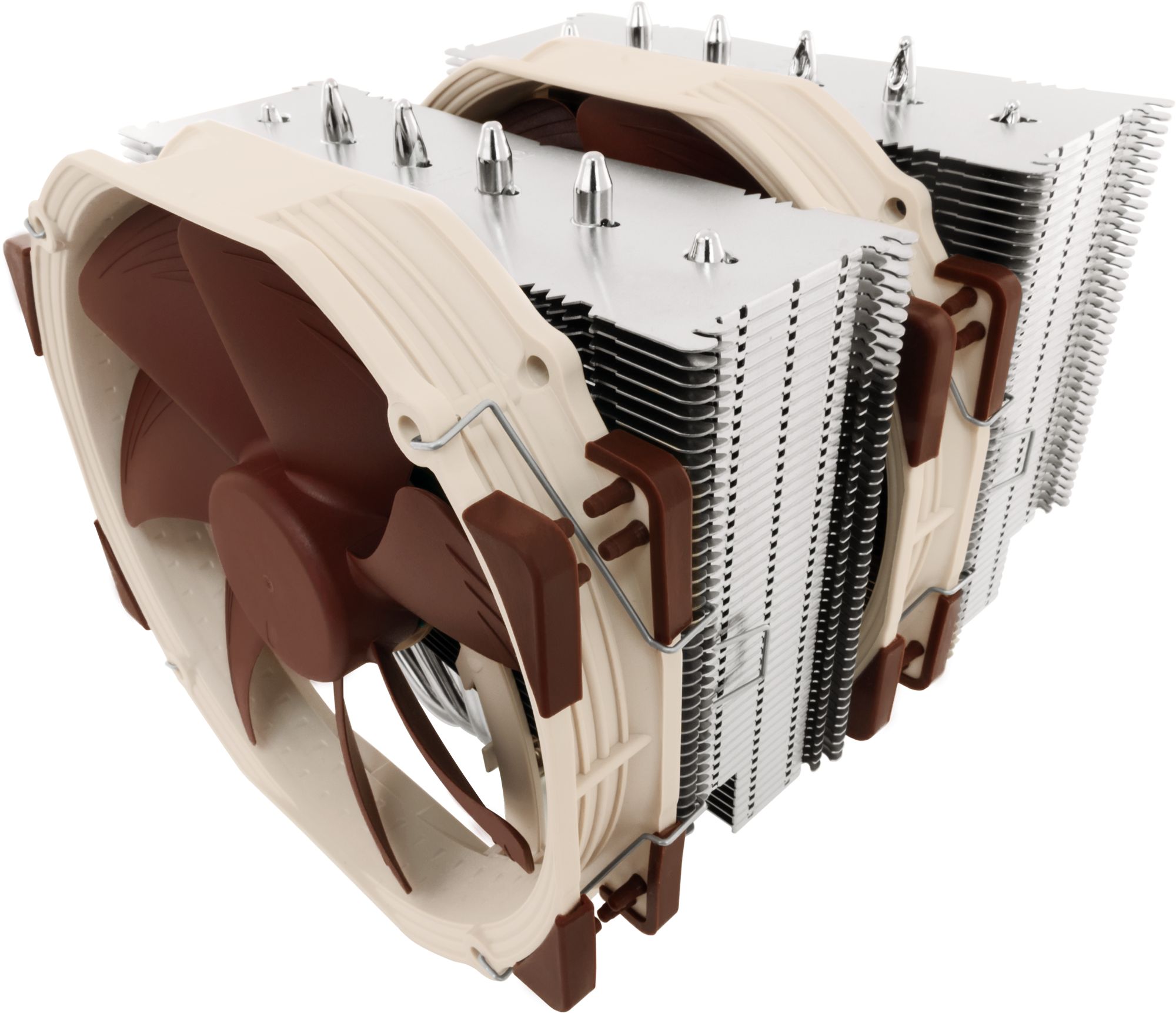 NH-D15 Dual Radiator Quiet CPU Cooler with two NH-A15 Fans