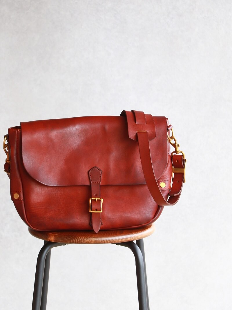 vasco ヴァスコ LEATHER POSTMAN SHOULDER BAG REGULAR レザーポスト