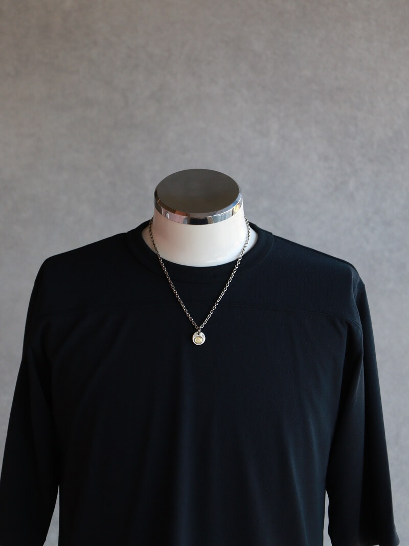 hemlock ヘムロック H circle logo metal K18point ロゴ メタル トップ