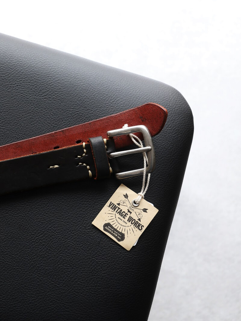 Vintage Works ヴィンテージワークス Leather belt 7Hole レザーベルト