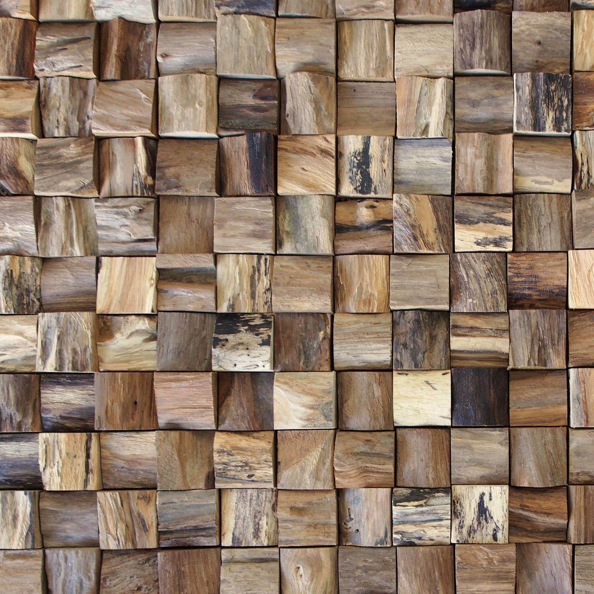古木タイル モザイク | WL-WB003-03-G141 | ウッドパネル・板壁材