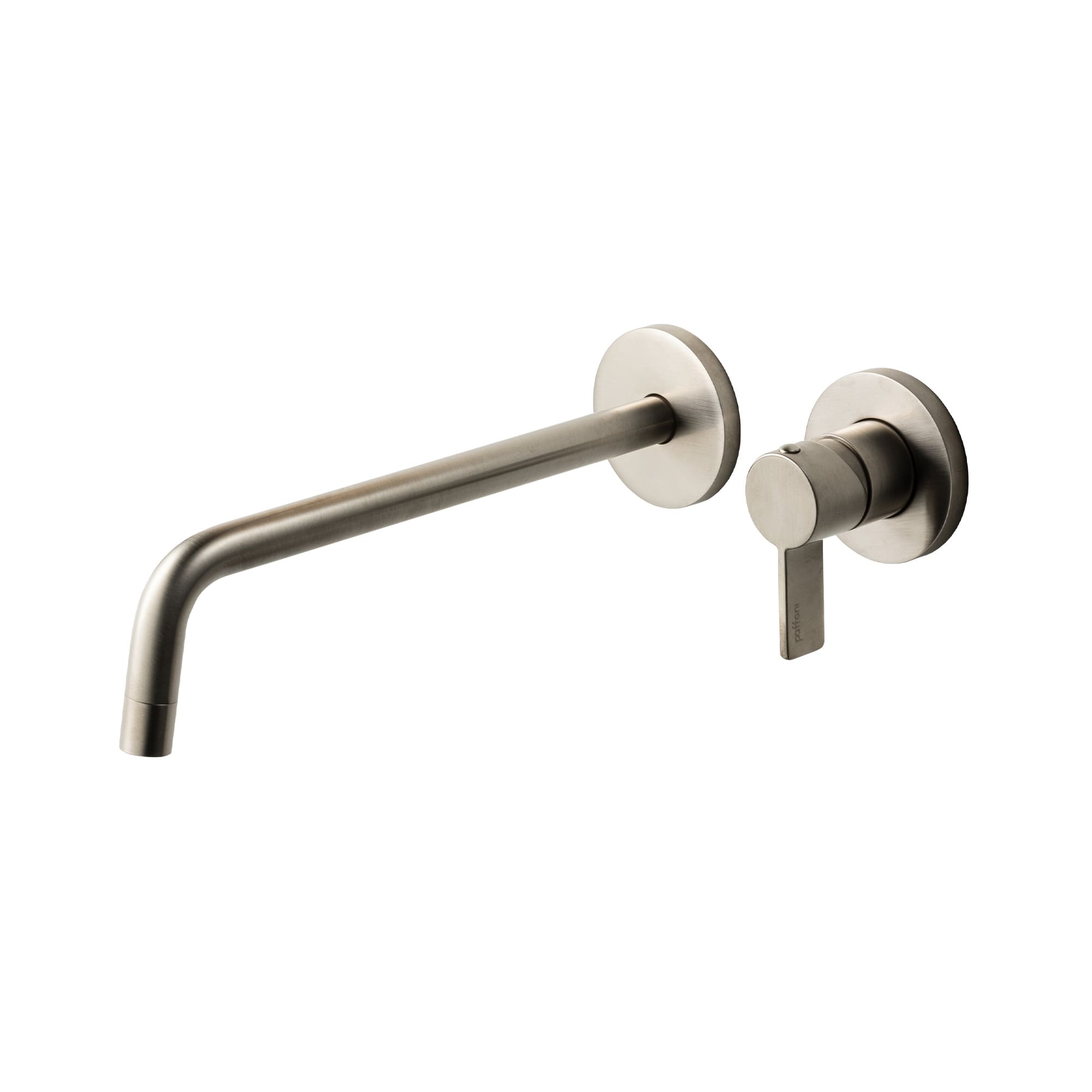 壁付けセパレート混合水栓 洗面用 サテン L248 | KB-TP007-04a-G141