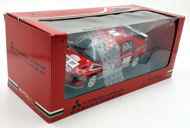 Autoart 1/18 Scale Diecast 80151 Mitsubishi Lancer EVO VII WRC #7