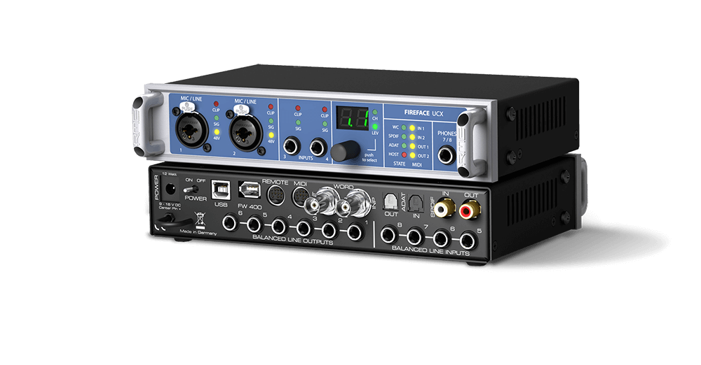 Fireface UCX | High-end USB Audio Interface - rme-usa.com