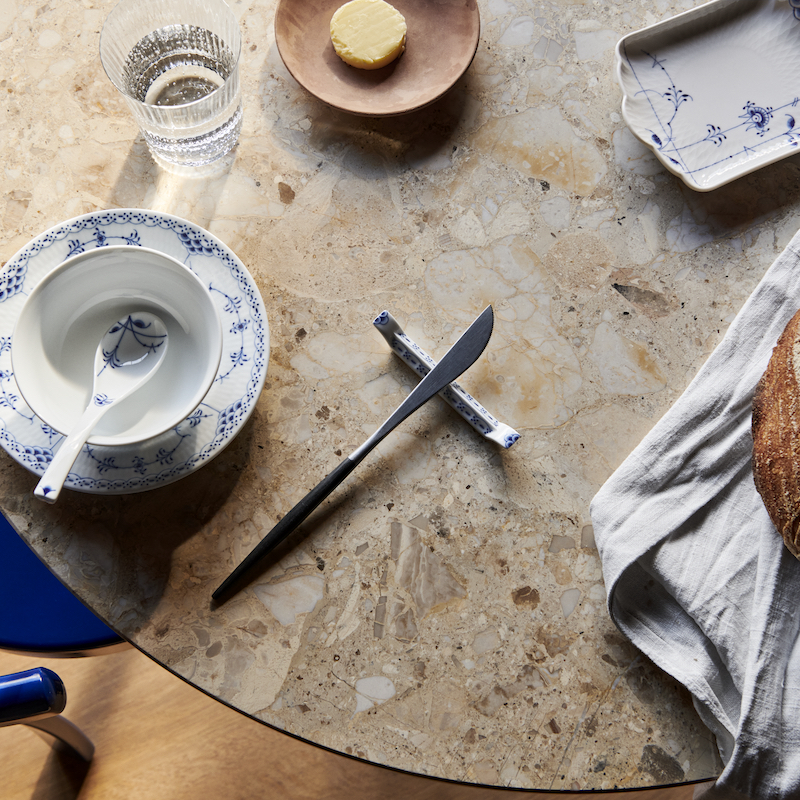 ロイヤルコペンハーゲン ブルーパルメッテ スプーン（レンゲ）3本 楽天