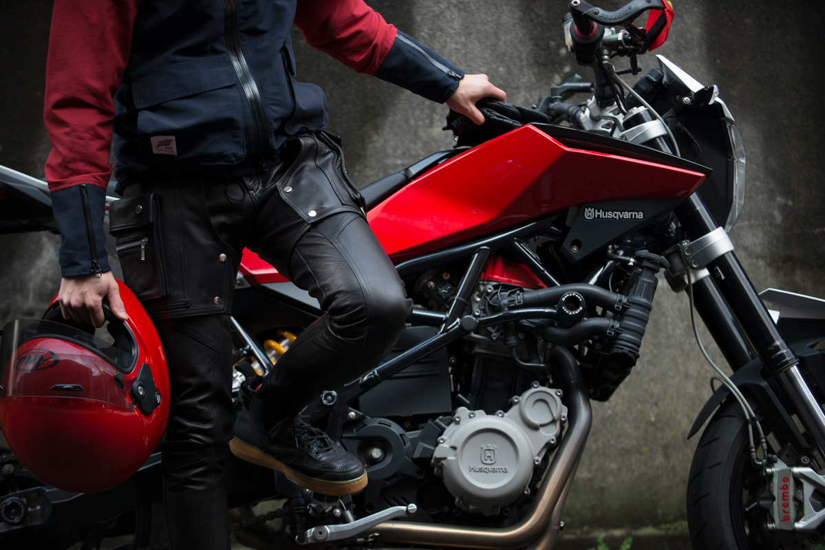 LEATHER ANDROID | BOTTOMS | オンラインショッピング | ROARS