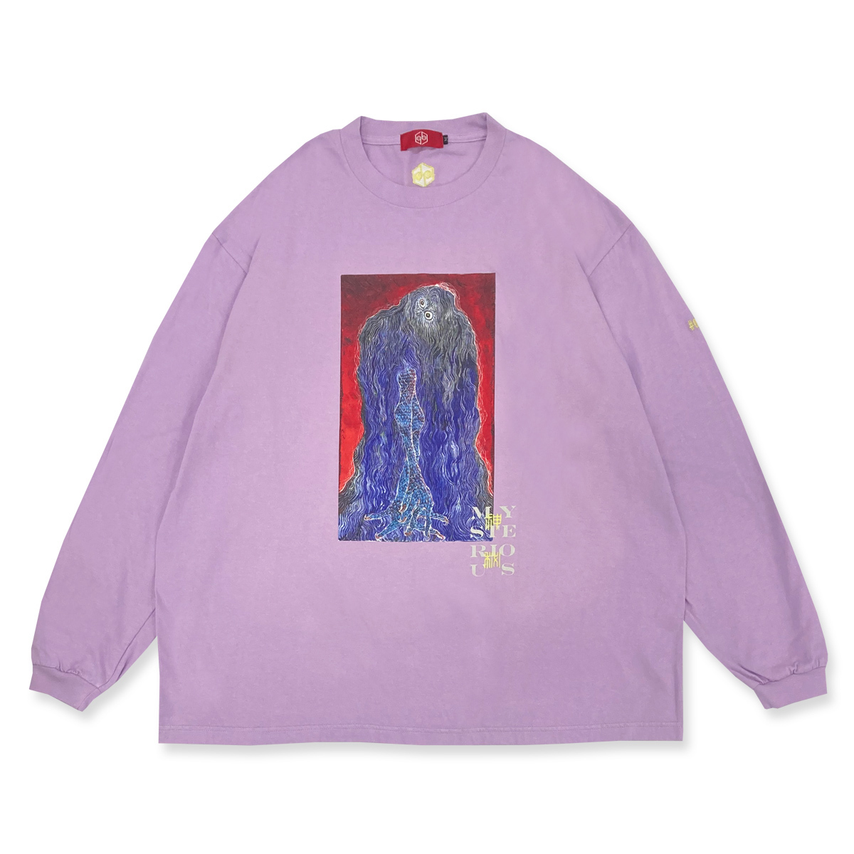 SALE]油絵＃5 LONG SLEEVE BIG T-SHIRT purple | ソニーミュージック