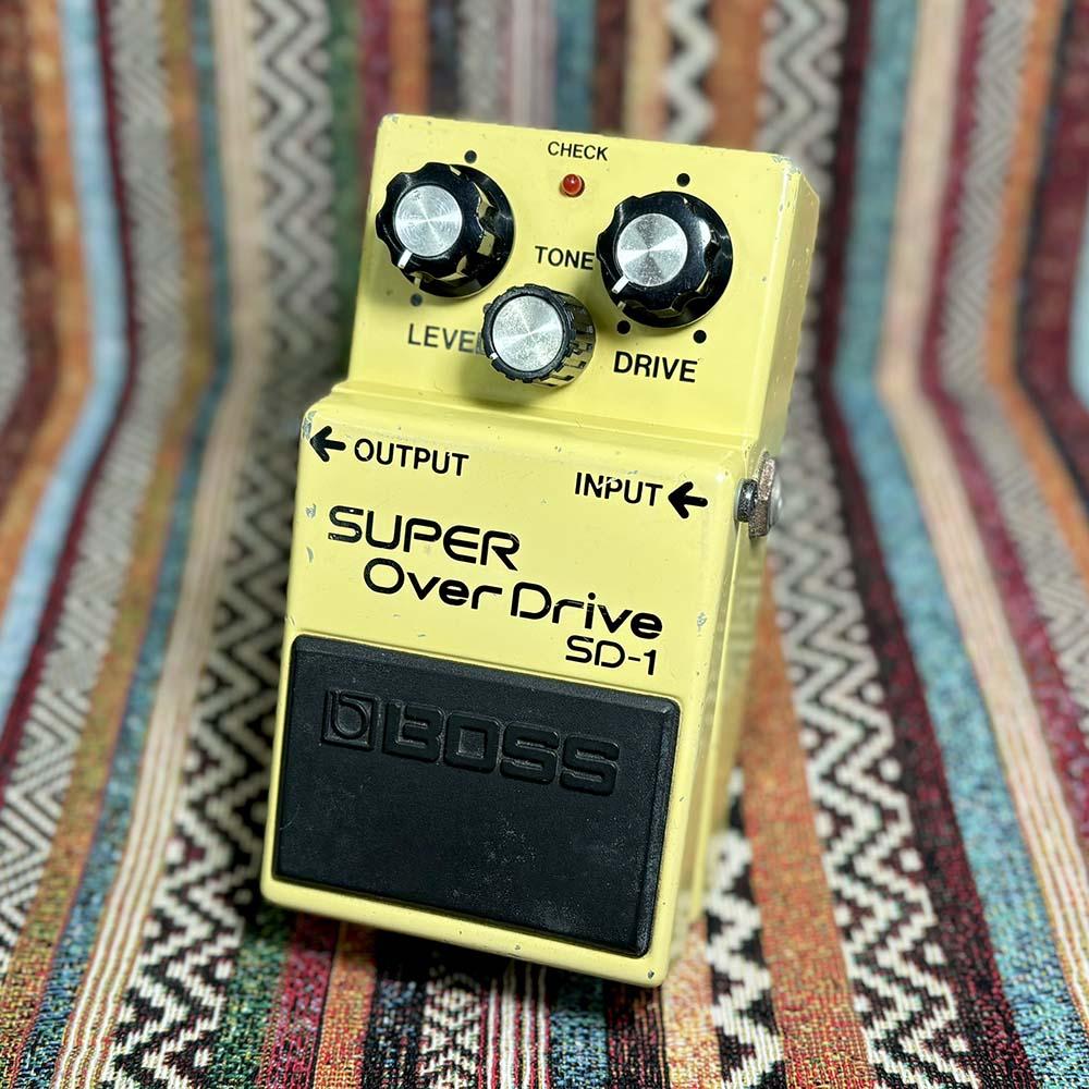 1983年ビンテージ日本製 Roland BOSS SD-1 オーバードライブ Boss SD-1 Super Overdrive 1981 - 1988 Made In Japan | Reverb