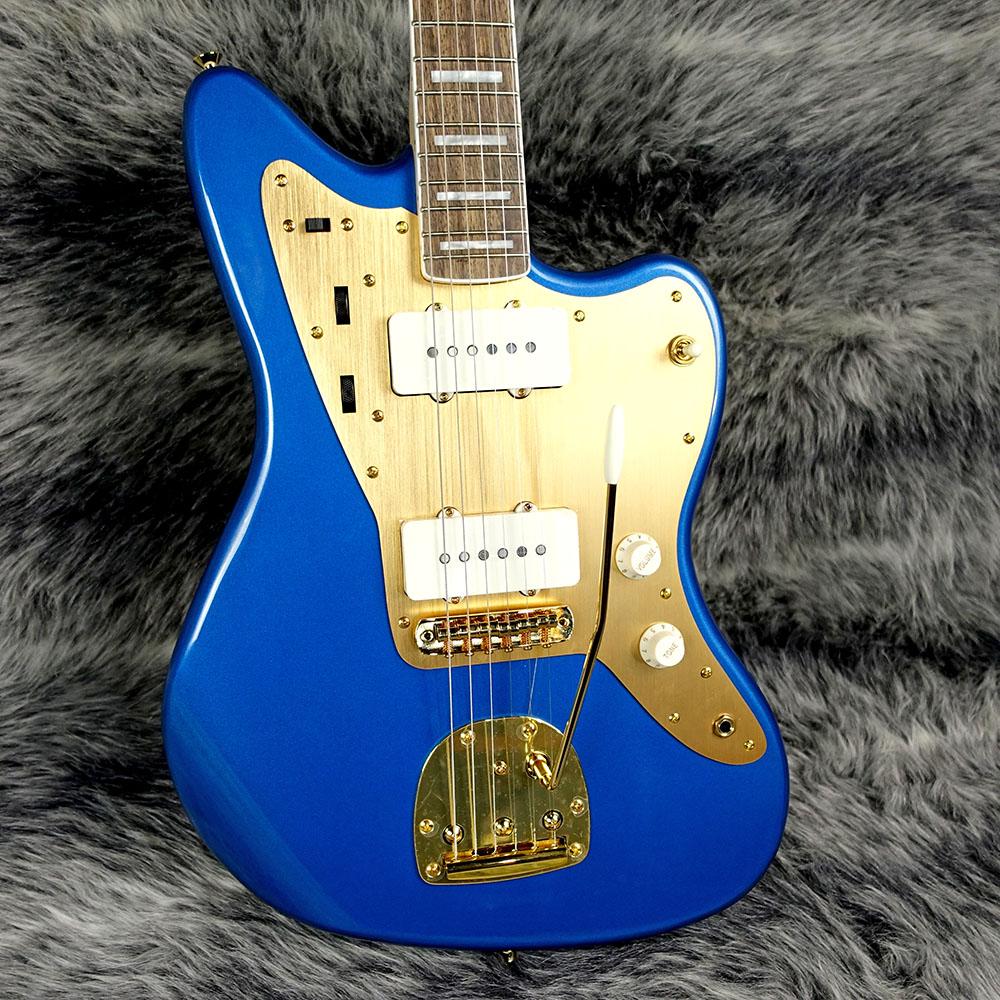 Squier 40th Anniversary Jazzmaster Gold Edition Lake Placid Blue