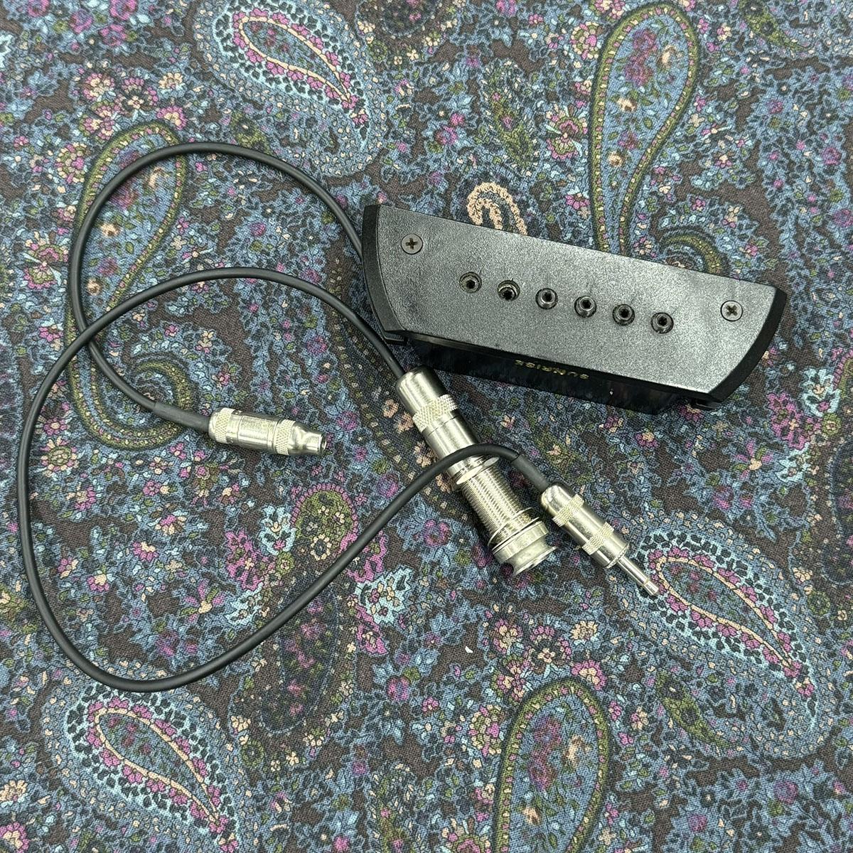 アコギピックアップSUNRISE Ｓ2【パッシブマグネティック・ピックアップ】 楽天市場】SUNRISE S-2 アコースティックギター用ピックアップ : chuya