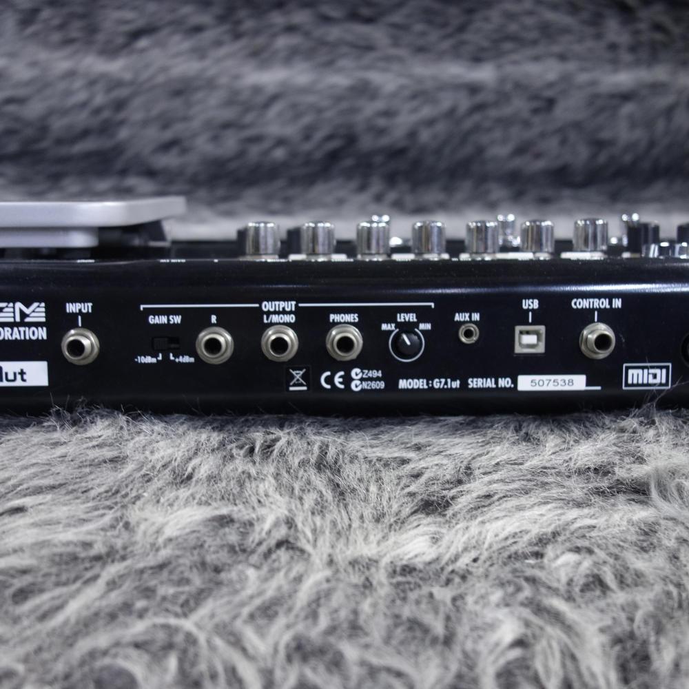 ZOOM G7.1ut ケース付き 真空管搭載 ズーム マルチエフェクター ZOOM G7.1ut <ズーム>｜平野楽器 ロッキン オンラインストア