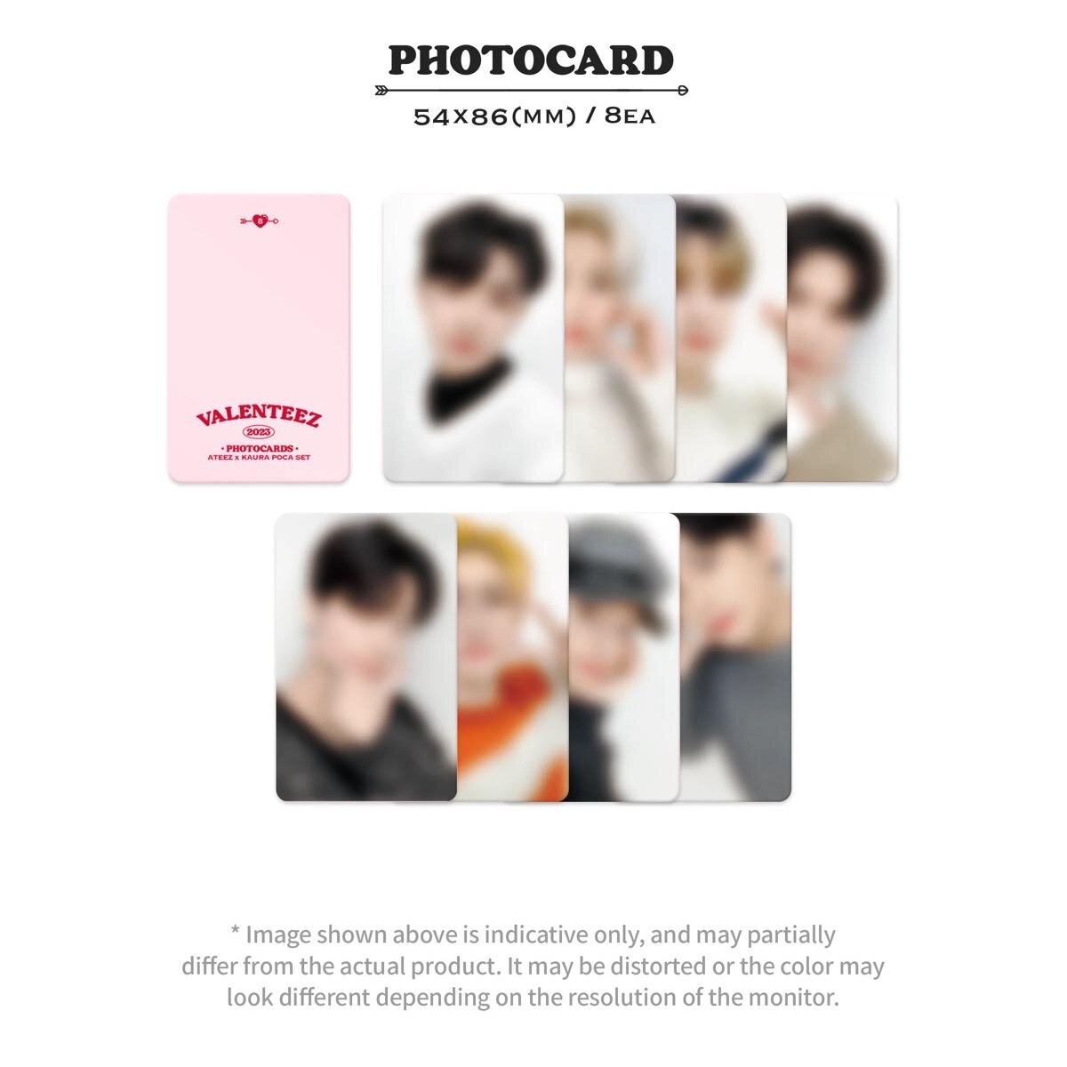 ATEEZ x KAURA] VALENTEEZ Official Trading Card Set – Rock Paper