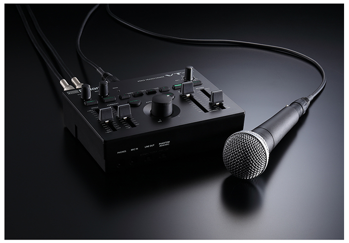 Roland - Company - ニュースリリース - 2018 - 声質や音程を変化させ