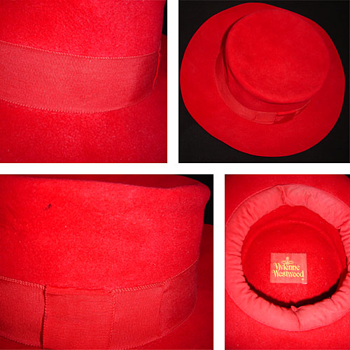 訳あり Vivienne Westwood John Bull Hat ヴィヴィアンウエストウッド