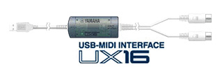 Yamaha UX16 USB-Midi Interface Adapter at HomeOld