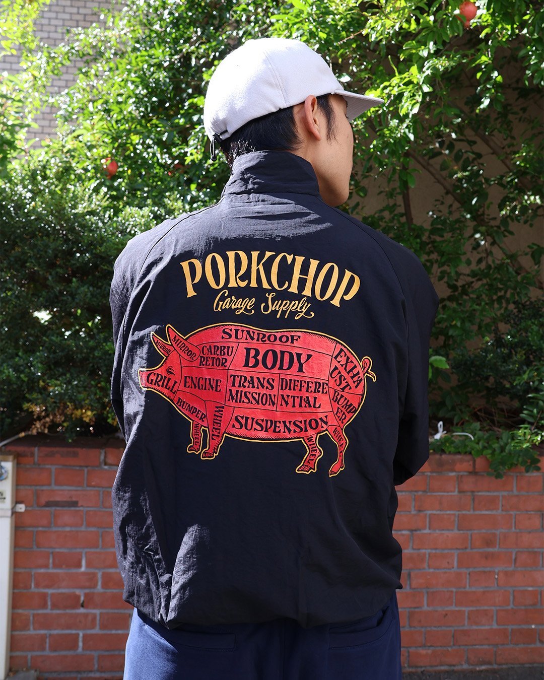 PORKCHOP GARAGE SUPPLY】 PORK BACK NYLON JKT - ROOM ONLINE STORE BLOG