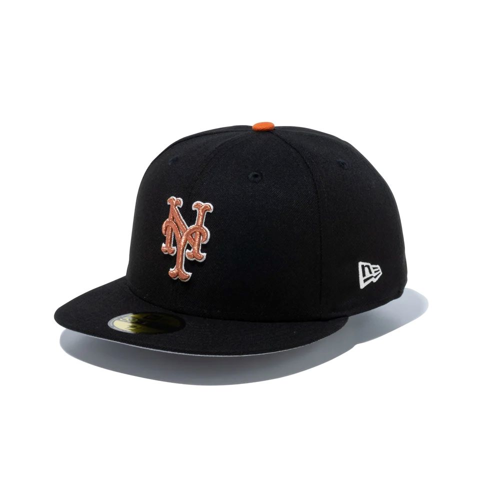 NEW ERA 59FIFTY Vintage Color ニューヨーク・メッツ ブラック