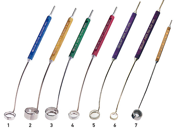 ビトレクトミーレンズ フラット 紫色ハンドル | アールイーメディカル