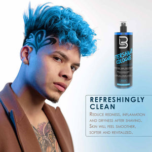 L3VEL3 Aftershave Cologne Aqua 400ml | Retail Box - retailbox.co.za