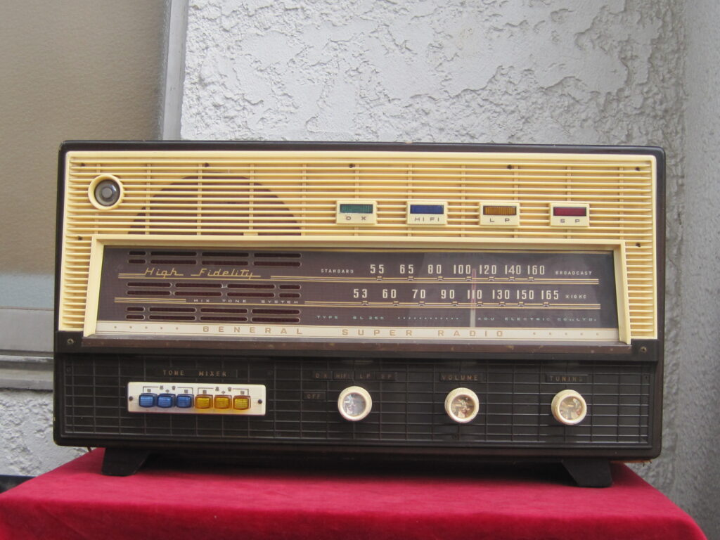 商品NO、R-327 ゼネラル5球スーパーラジオ 6L250型 SOLDOUT | 骨董