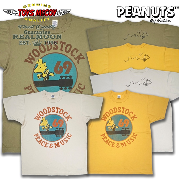 TOYS McCOY × SNOOPY TEE No.TMC2521 