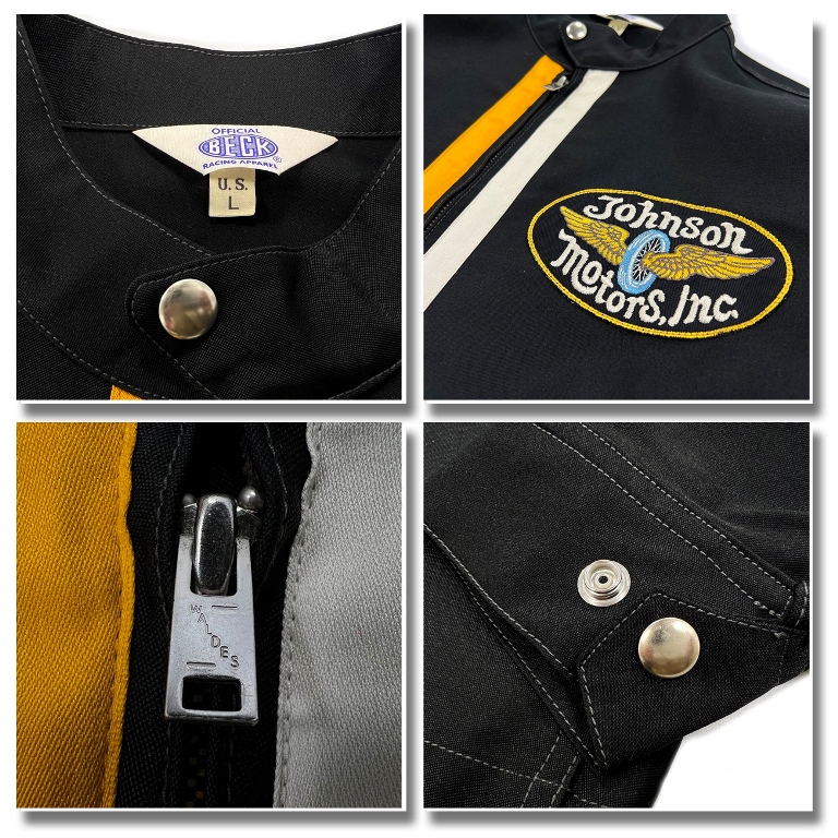 TOYS McCOY ベック・レーシングジャケット No.TMJ2402 ジョンソン