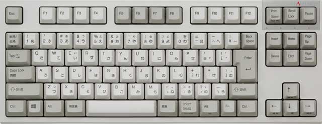 REALFORCE ブランドの PC 用テンキーレスキーボードを8機種発売（2018