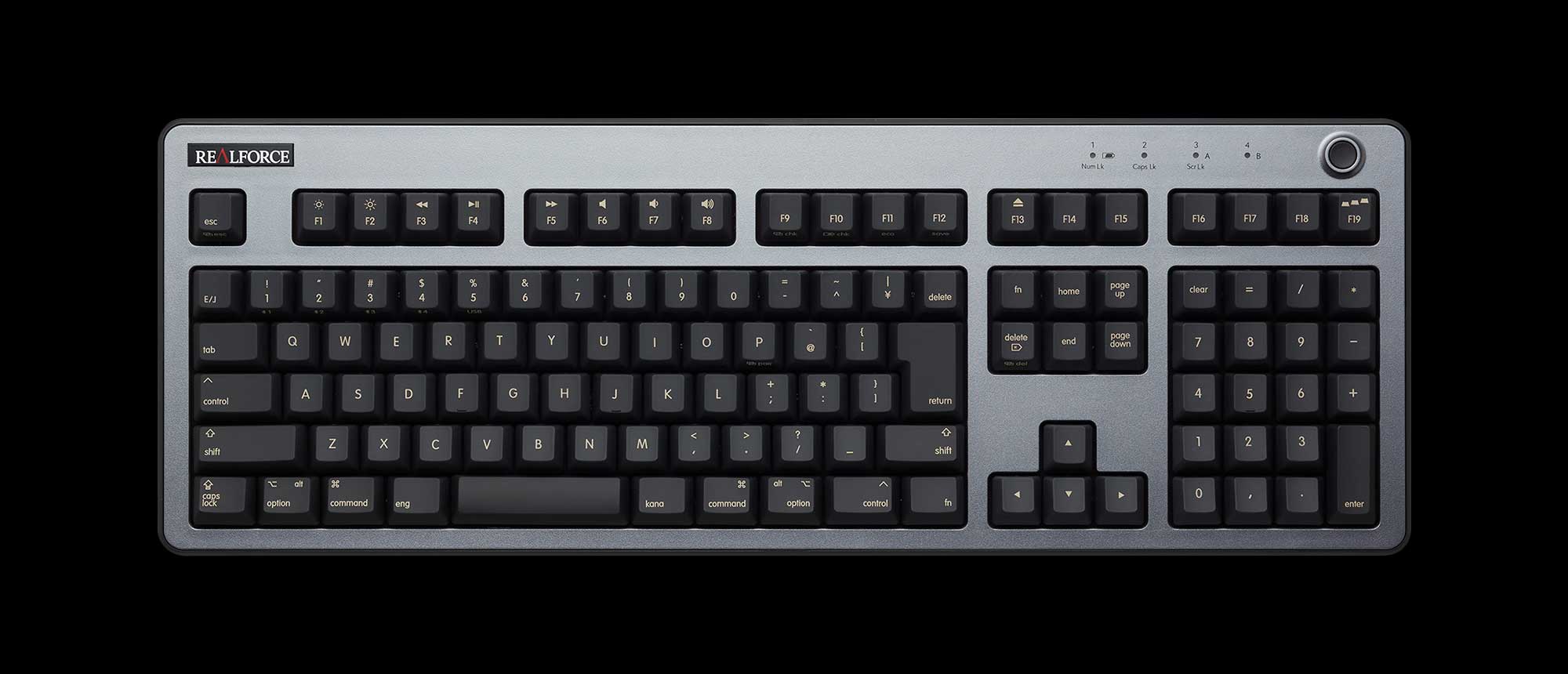 製品 : REALFORCE R3 キーボード Mac 配列 / R3HE11 | REALFORCE