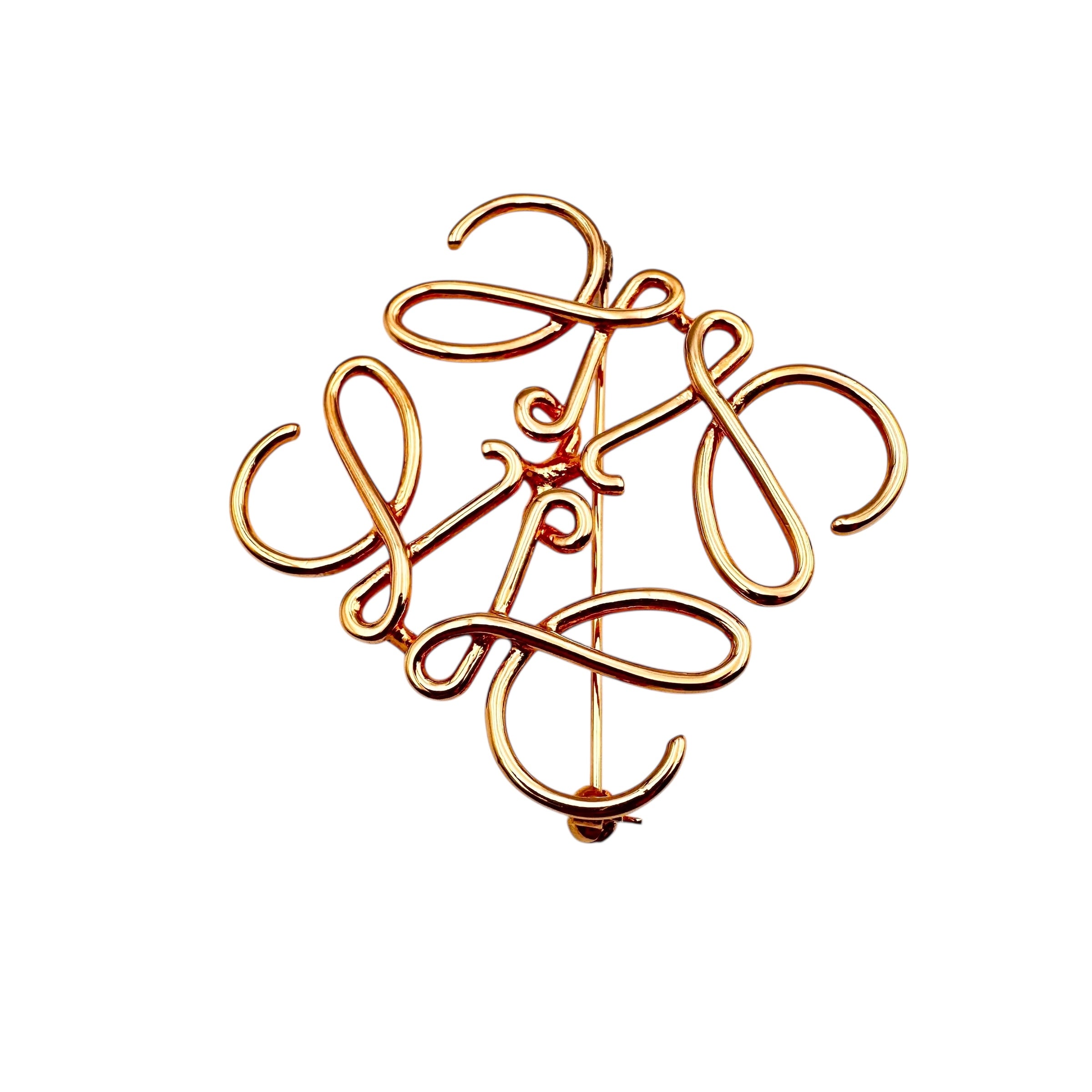 LOEWE ロエベ アナグラム ブローチ